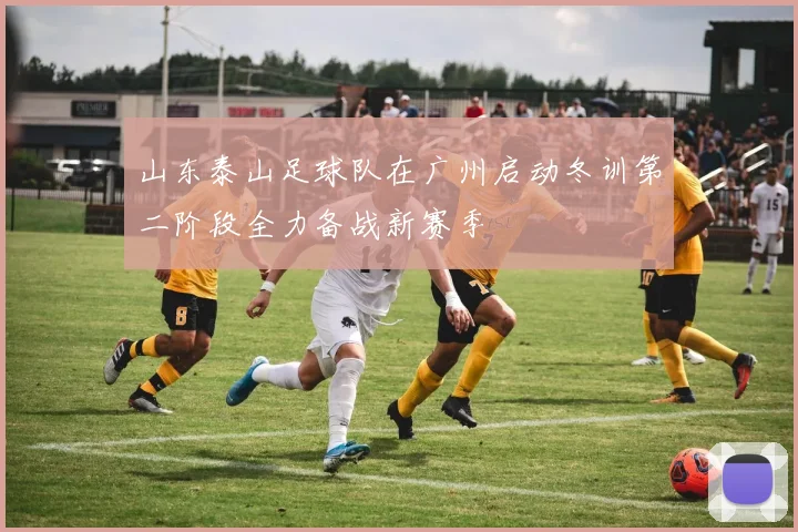 山东泰山足球队在广州启动冬训第二阶段全力备战新赛季